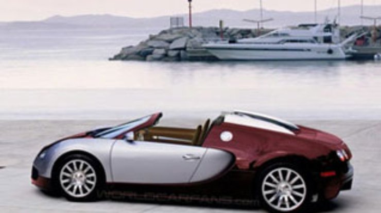 Bugatti выпустит открытую версию Veyron