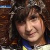 На Майдане дети собрали Землю по кусочкам