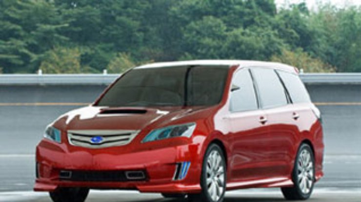 Subaru готовит семиместный минивэн