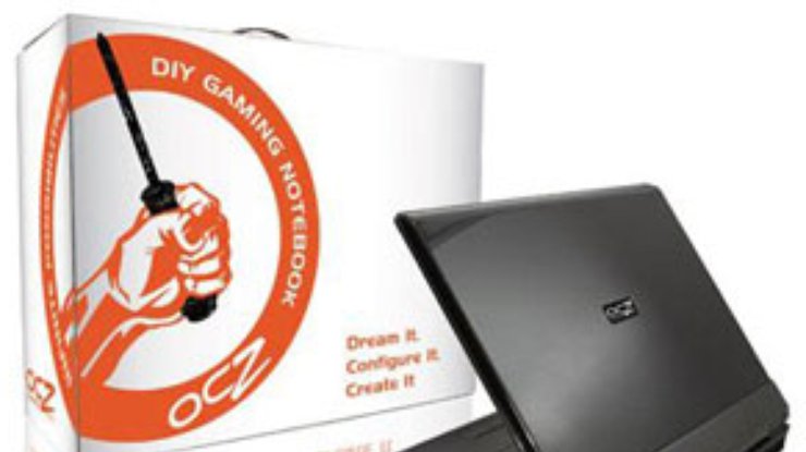 OCZ выпустила игровой ноутбук "Сделай сам"