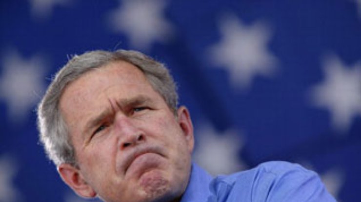 Буш потерял сотовый в Израиле