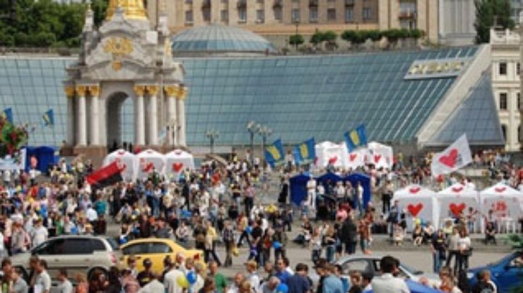На агитацию киевлян потратили 1 миллиард гривен