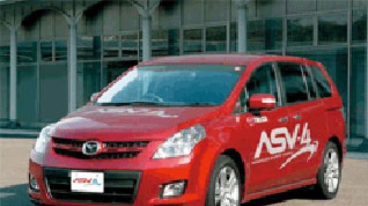 Mazda тестирует безаварийный автомобиль