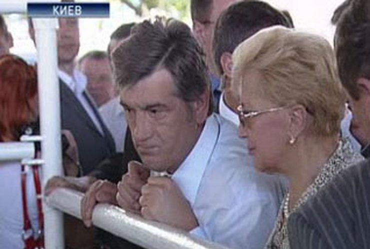 Ющенко подбодрил аграриев