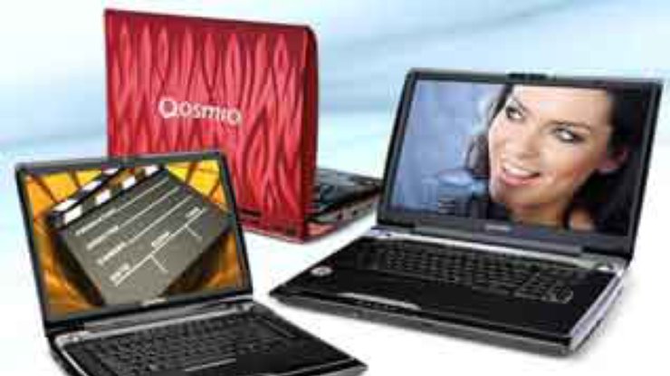 Toshiba готовит три ноутбука Qosmio