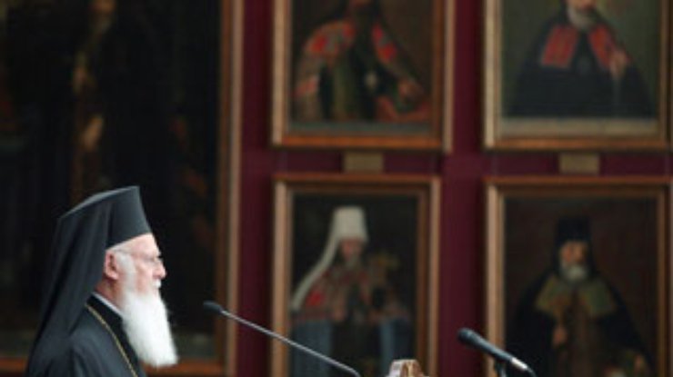 Вселенский патриарх пожелал украинцам, "чтобы все были одно"