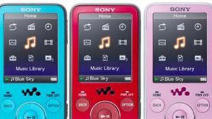 Sony представляет конкурента iPod