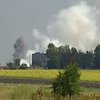 Потушить пожар на арсенале в Лозовой пока не удается
