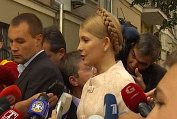 ГПУ допрашивала Тимошенко пять часов