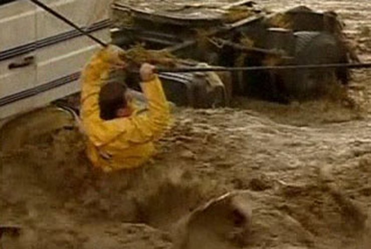 Часть Тбилиси оказалась под водой