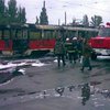 Трамвай сгорел в час-пик в Киеве