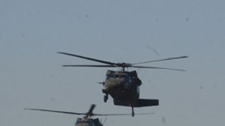 В Багдаде разбились два американских вертолета