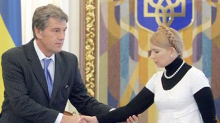 Тимошенко не выполнила ультиматум Ющенко: Денег на выборы нет