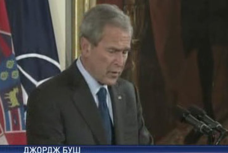 Буш пообещал Украине членство в НАТО