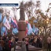 В Севастополе облит краской памятник Екатерине ІІ