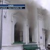 В Киеве горел храм Преображения Господнего