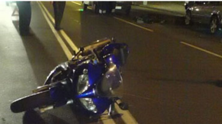 В ДТП в центре Киева погиб мотоциклист