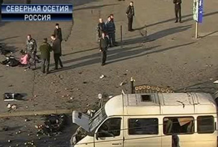 Взрыв маршрутки во Владикавказе