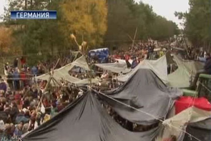 "Зелёные" против радиоактивных отходов
