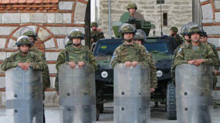 Украинские миротворцы начали подготовку службе к Косово