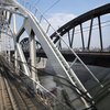 Винский открыл движение по Дарницкому мосту