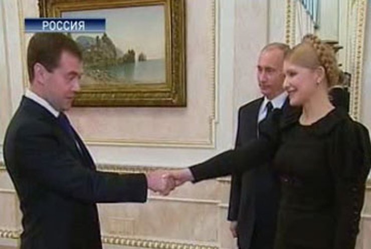 Путин и Тимошенко возобновили переговоры по газу