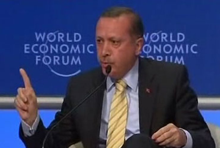 Скандал в Давосе: Турецкий премьер демонстративно покинул форум из-за Газы