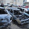 В центре Киева сгорели 3 автомобиля