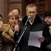 Черновецкий собрал под стенами мэрии пятитысячный митинг