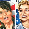 В США комиксы о Хиллари Клинтон и Саре Пэйлин распродали за день