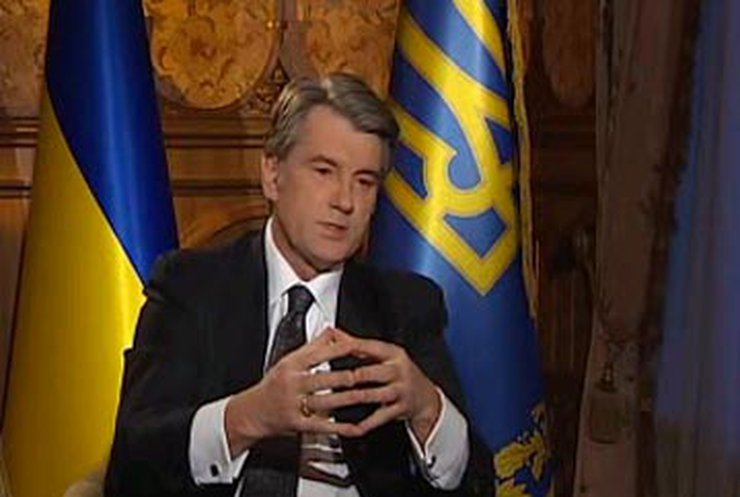 Ющенко допускает досрочные парламентские выборы. Эксклюзивное интервью "Интеру"