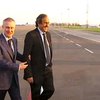 Президент УЕФА приехал инспектировать Украину