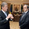 Ющенко показал Платини НСК "Олимпийский"