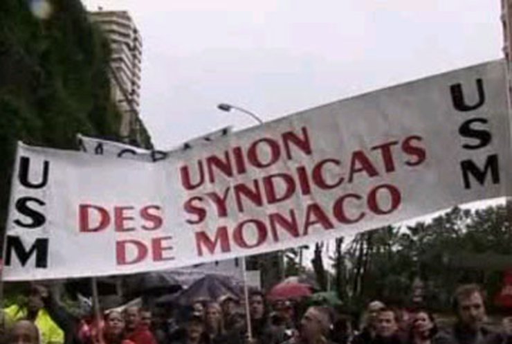 Бастуют жители Монако