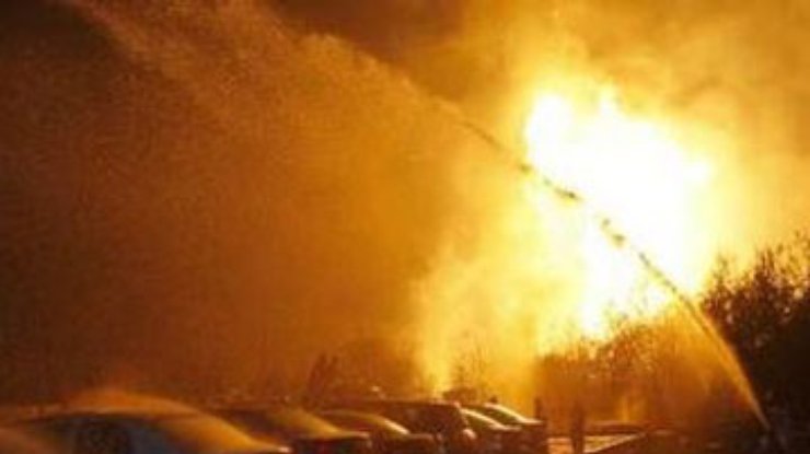 В Москве потушили пожар на газопроводе