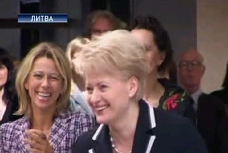 Впервые президентом Литвы стала женщина