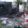 На стройплощадке в Киеве произошел пожар