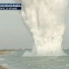 Под Евпаторией на дне моря обнаружили мину