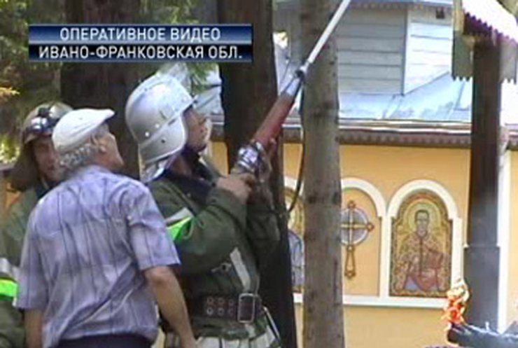 В Ивано-Франковской области сгорел памятник архитектуры