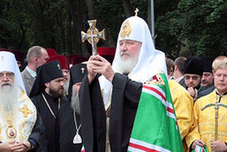 Патриарх Кирилл сегодня проведет службу в Киево-Печерской лавре