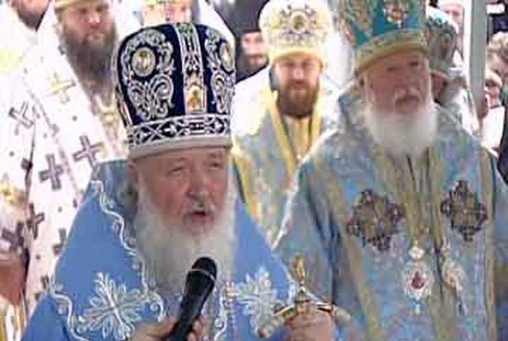 Предстоятель РПЦ посетил Святогорскую Лавру