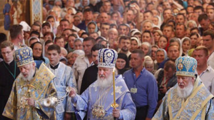 Патриарх Кирилл поблагодарил украинцев за поддержку
