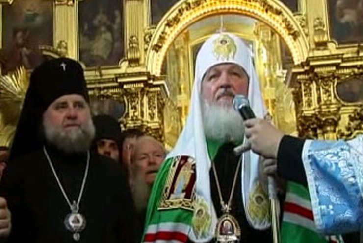 Патриарх Кирилл завершает визит в Украину