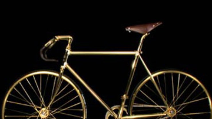 В Британии продан первый золотой велосипед
