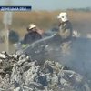 Спасателям удалось проникнуть на горящие под Донецком склады