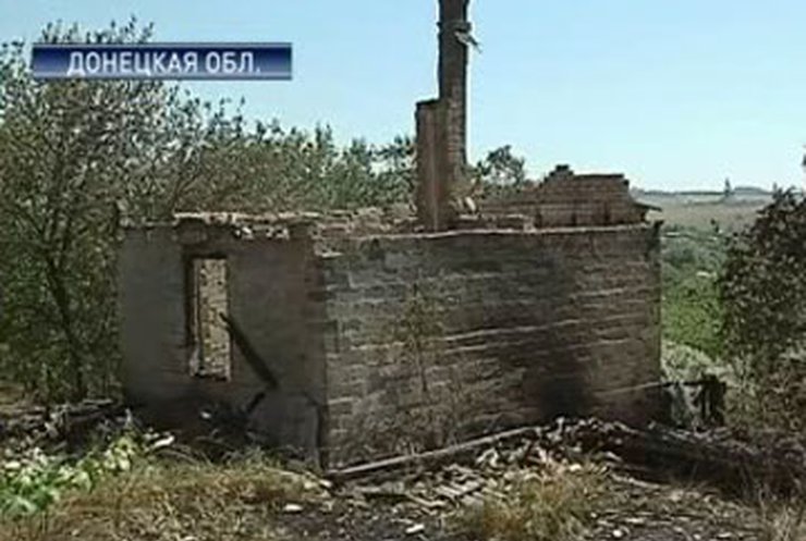 Пожар на складах пиротехники под Донецком ликвидирован