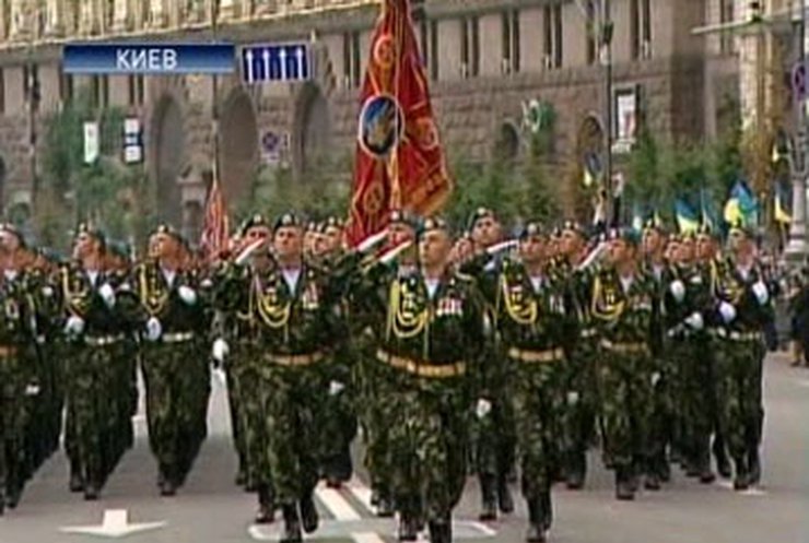 Киев принял парад Независимости