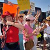 В Мичигане прошло "чаепитие протеста"
