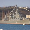 ВМФ РФ: На крейсере "Москва" не было взрыва, только задымление
