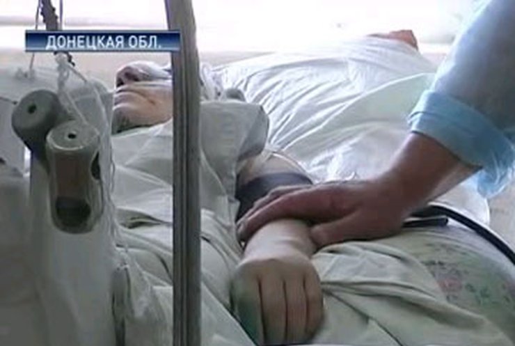 В Донецкой области пьяные милиционеры сбили велосипедистку